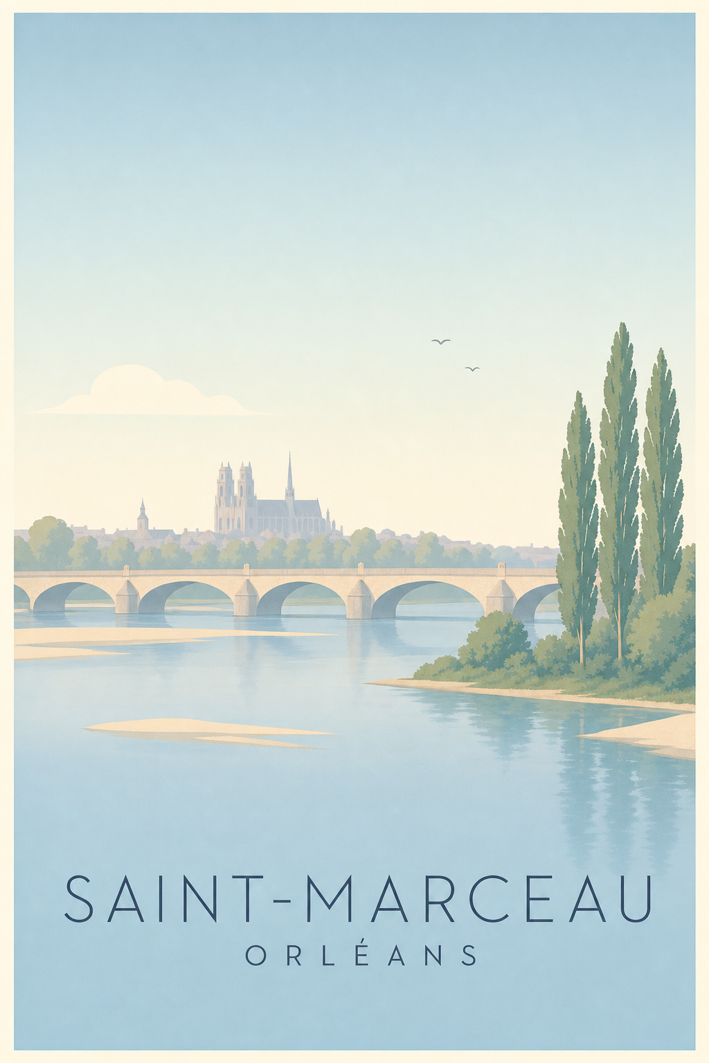 Affiche de Saint-Marceau à Orléans