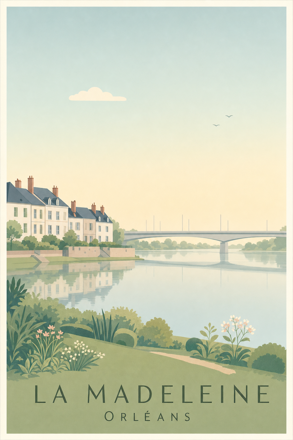 Affiche de la Madeleine à Orléans