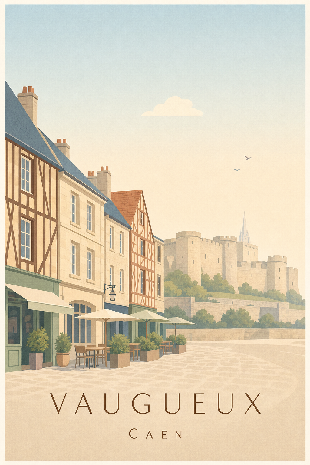 Affiche du Vaugueux à Caen