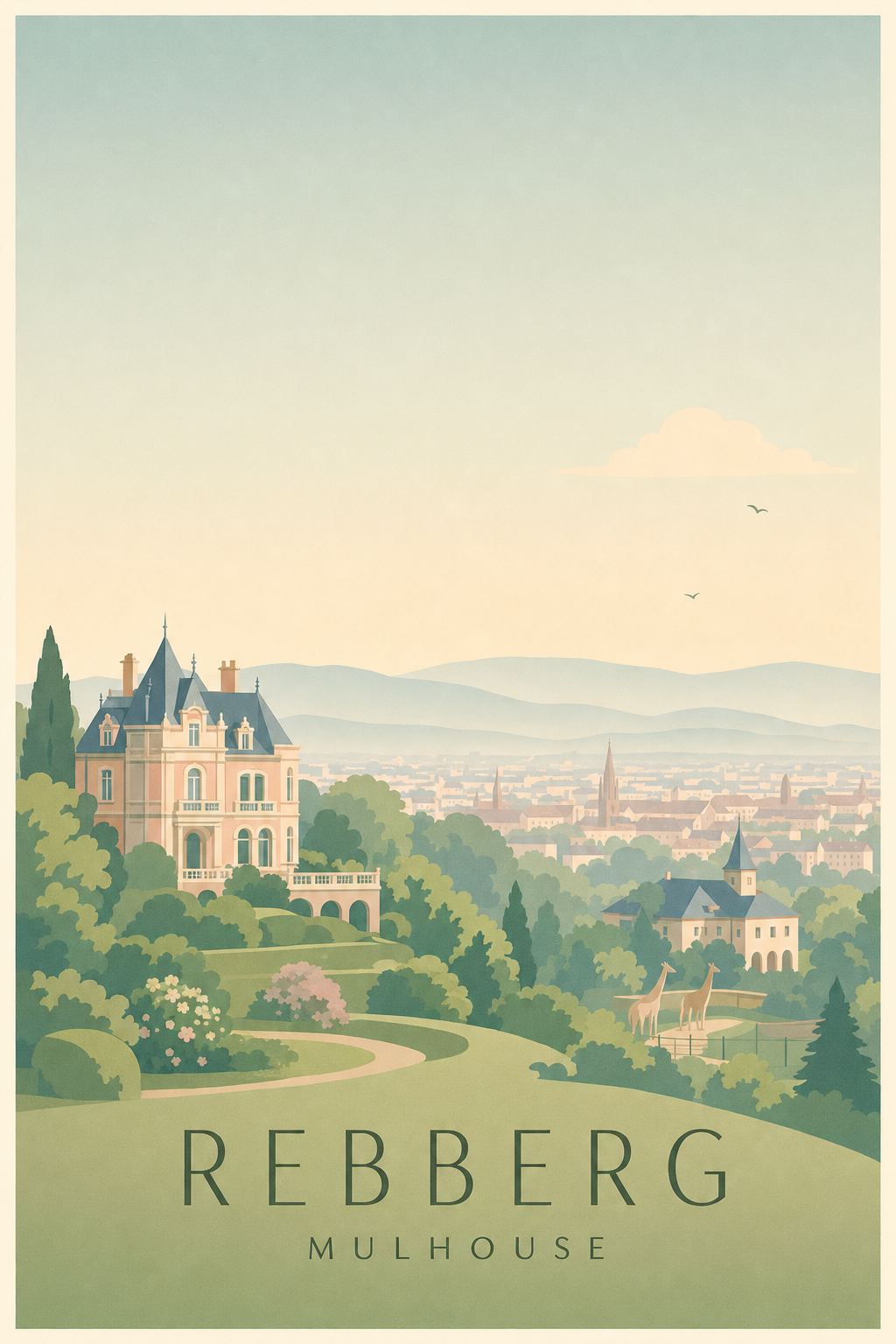 Affiche du Rebberg à Mulhouse
