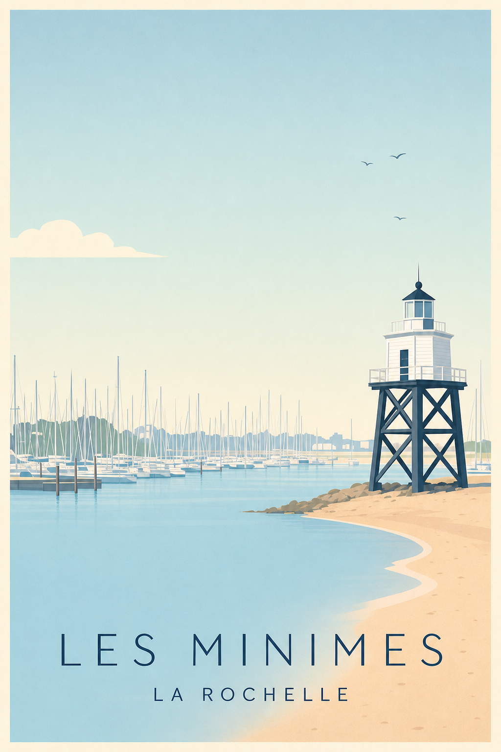 Affiche des Minimes à La Rochelle