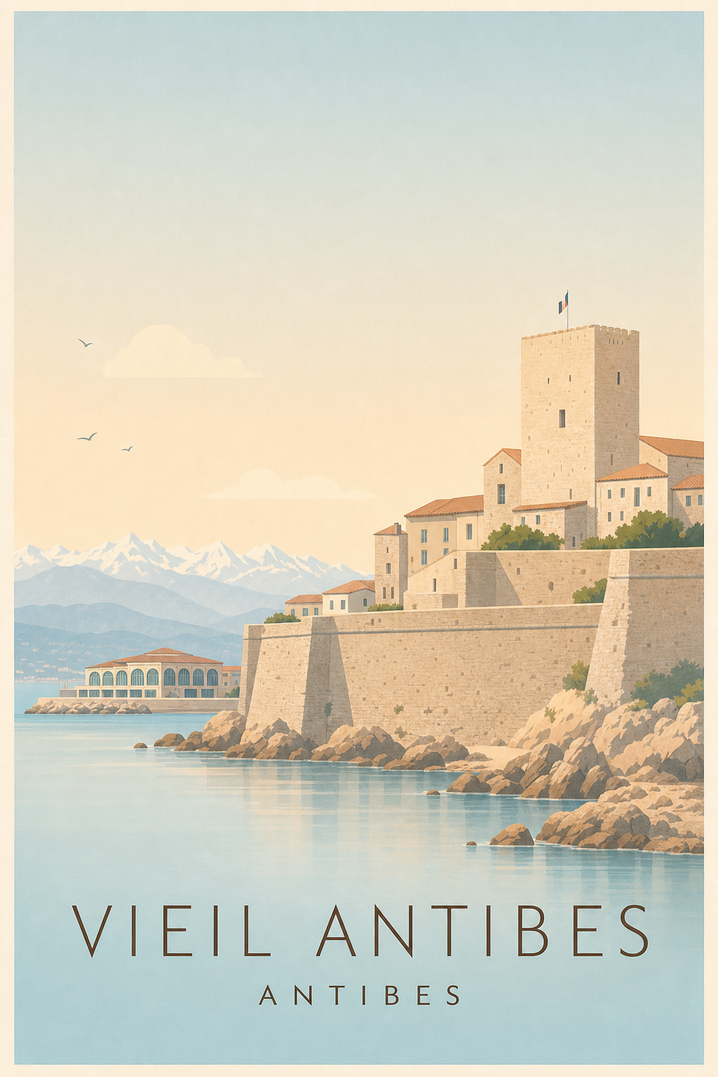 Affiche du Vieil à Antibes