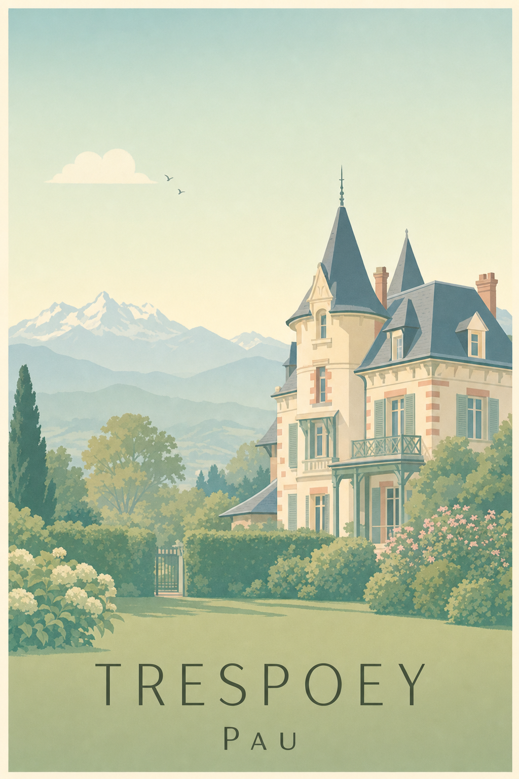 Affiche de Trespoey à Pau