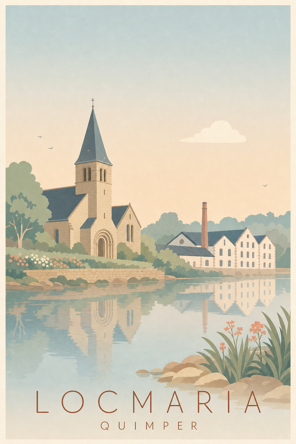 Affiche de Locmaria à Quimper