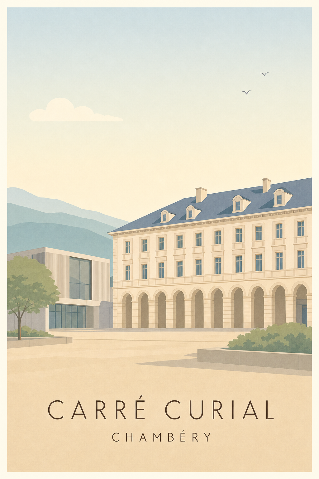 Affiche du Carré Curial à Chambéry