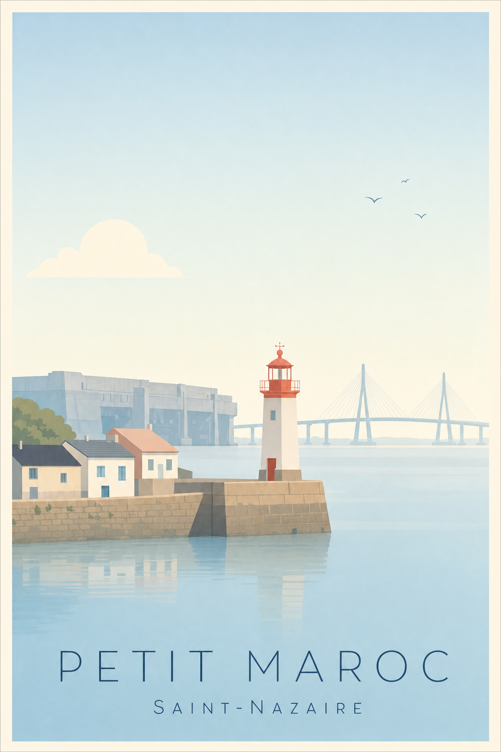 Affiche du Petit Maroc à Saint-Nazaire