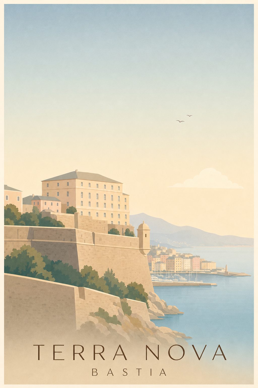Affiche de Terra Nova à Bastia
