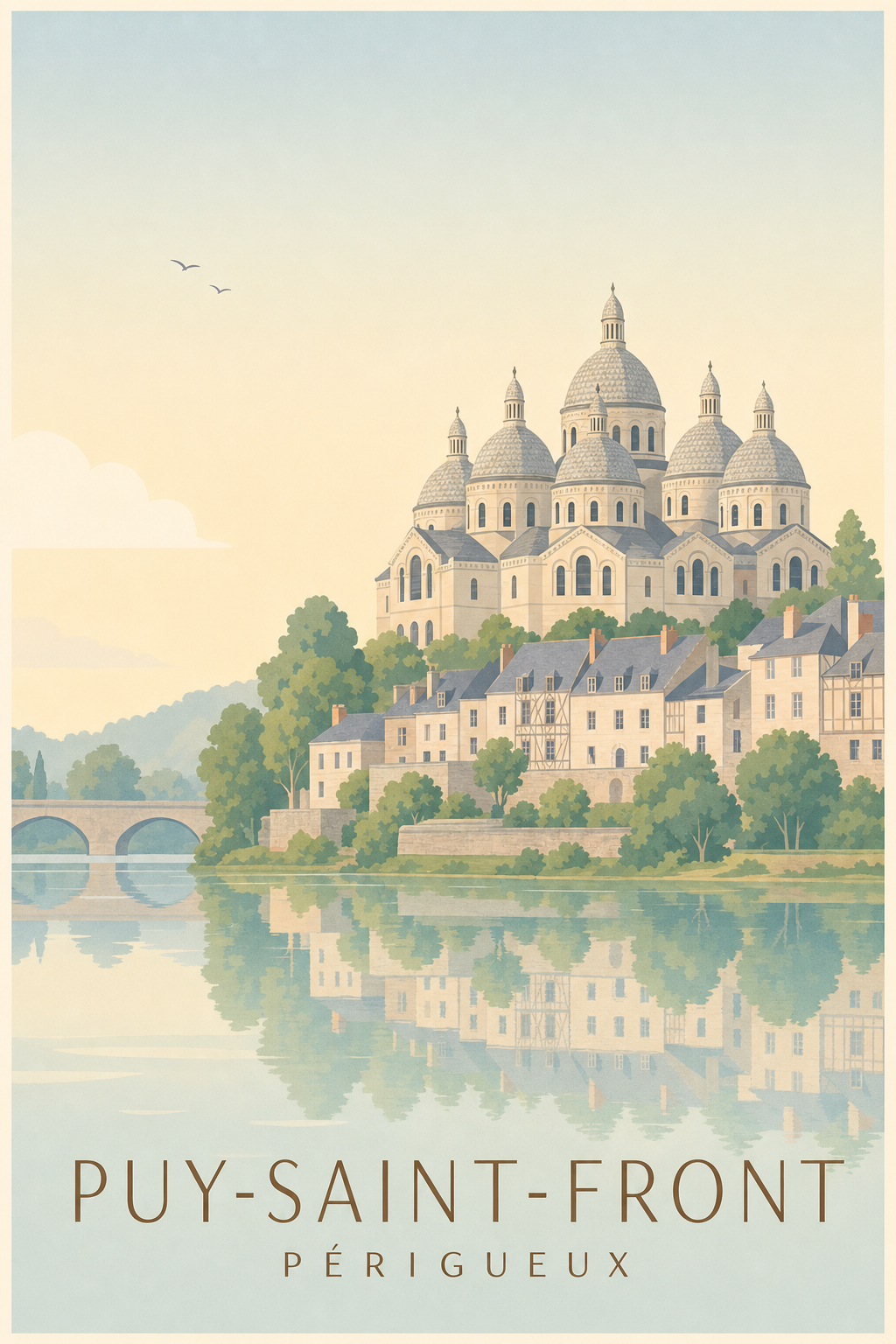 Affiche du Puy-Saint-Front à Périgueux