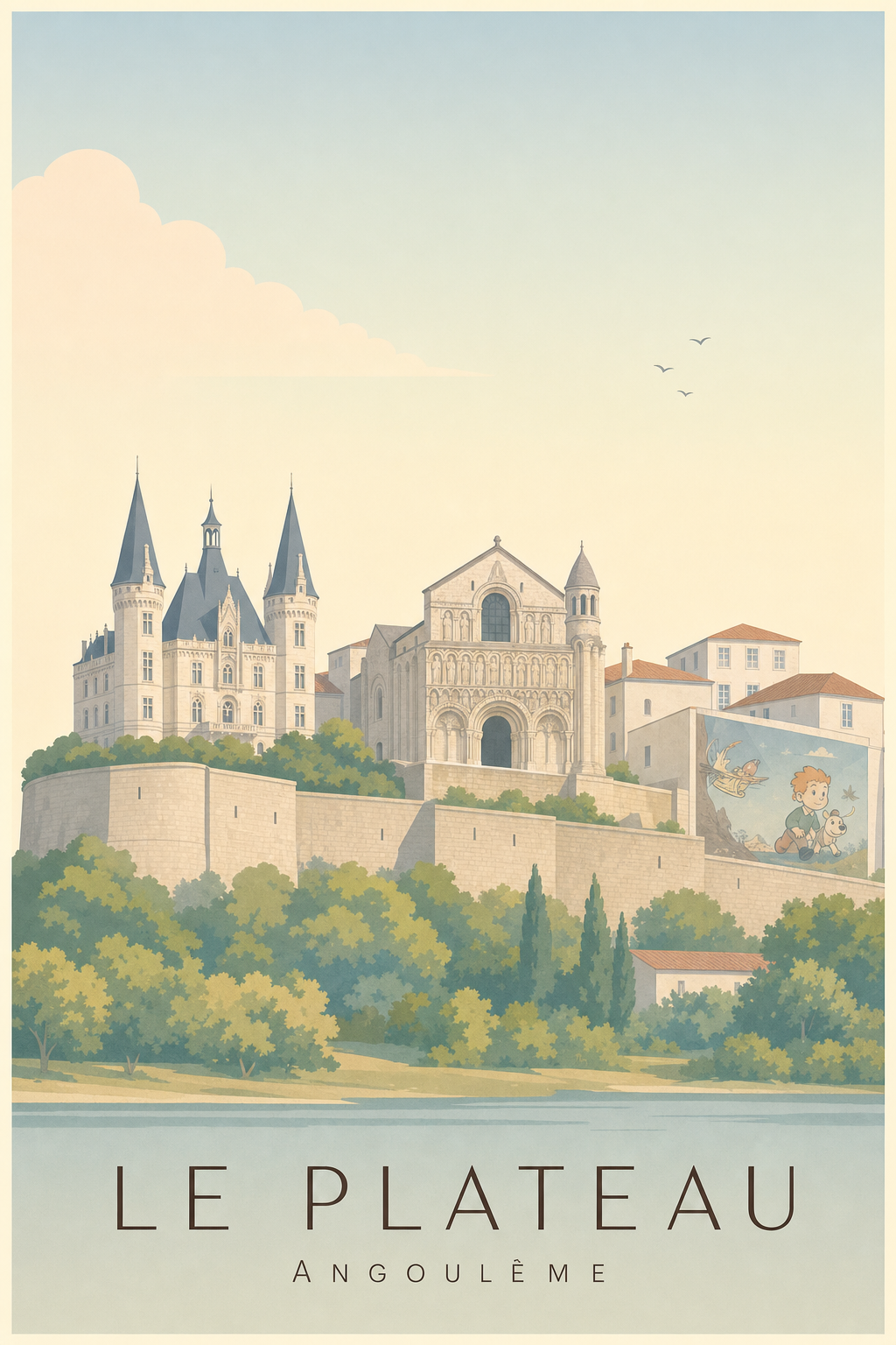 Affiche du Plateau à Angoulême