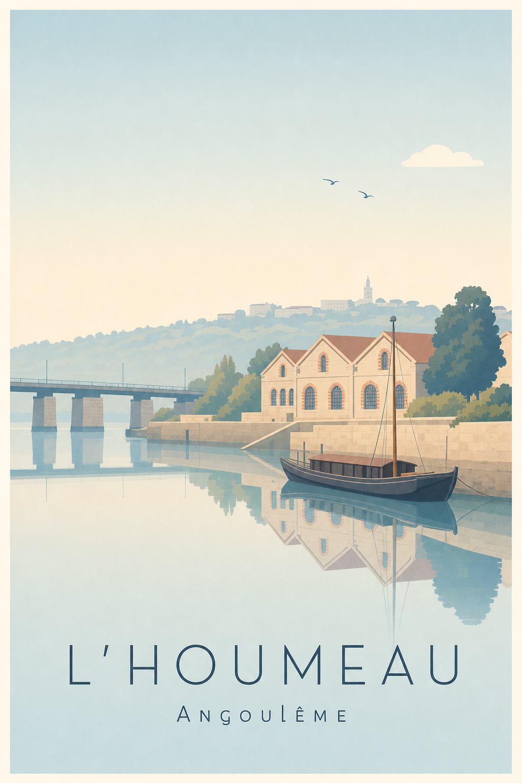 Affiche de l'Houmeau à Angoulême