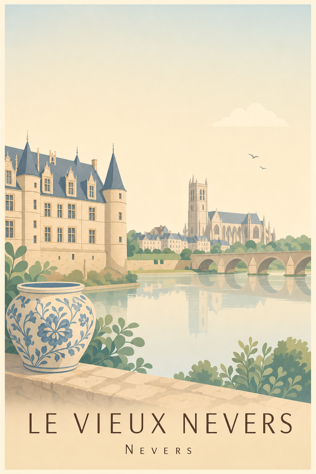 Affiche du Vieux à Nevers