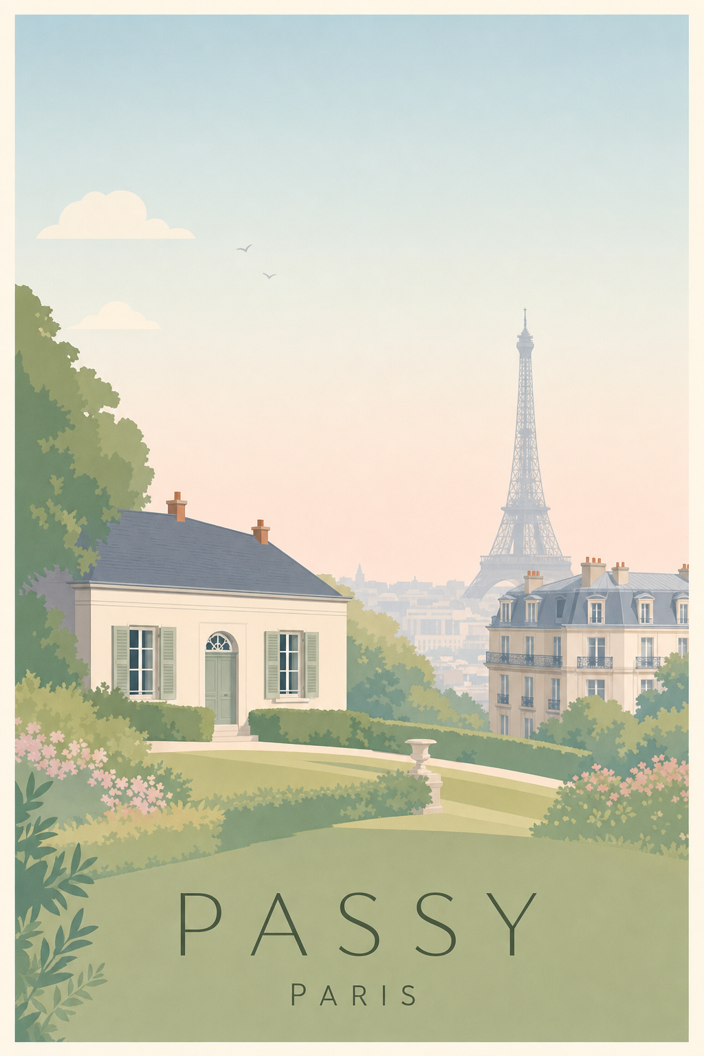 Affiche de Passy à Paris
