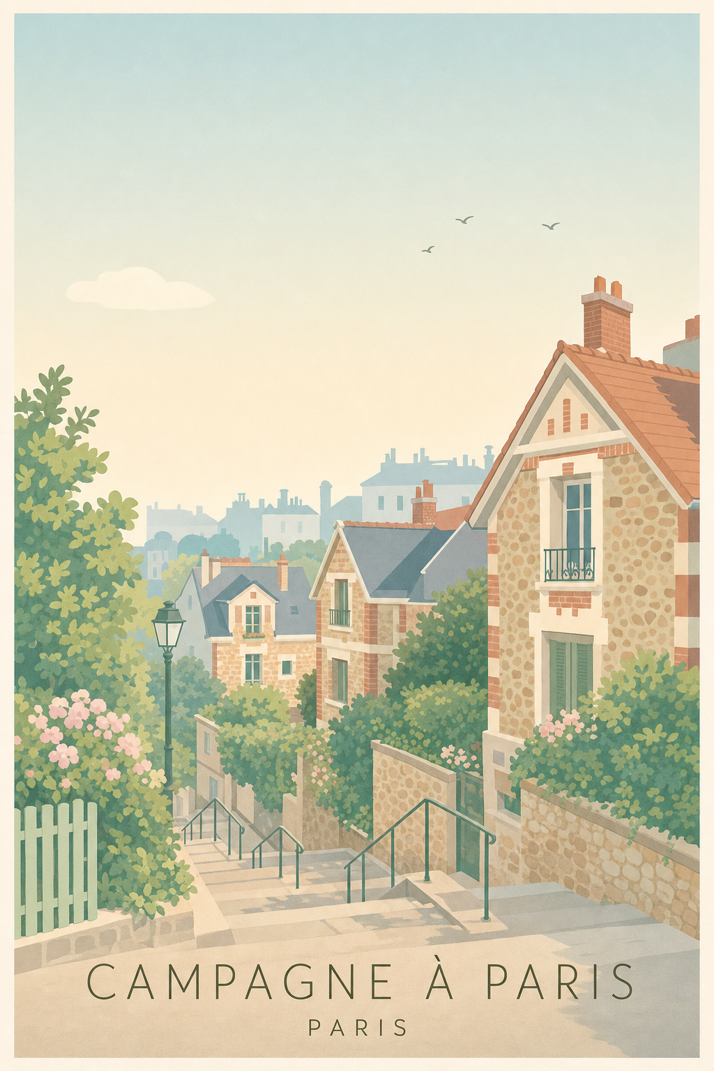 Affiche de la Campagne à à Paris