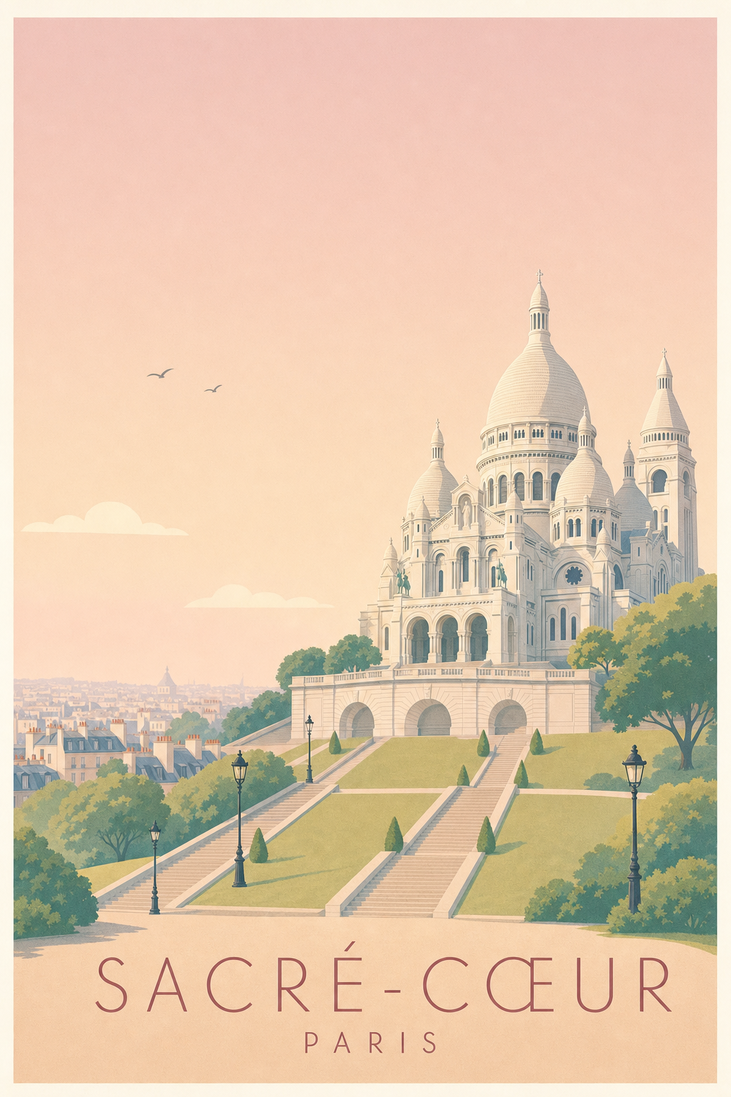 Affiche du Sacré-Cœur