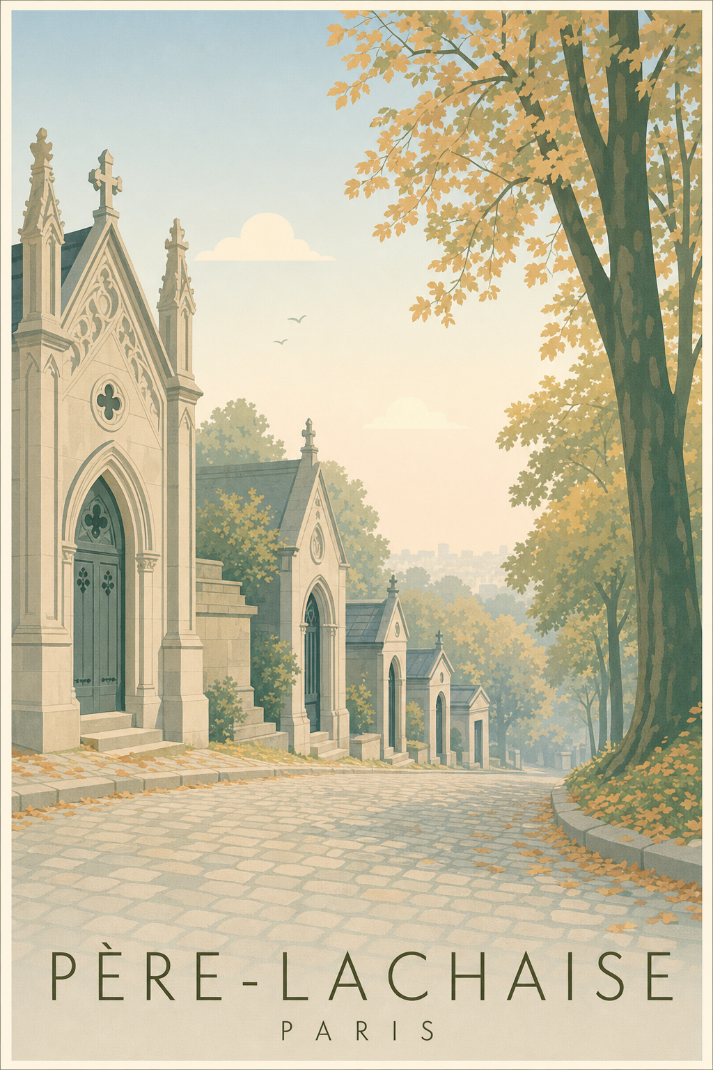 Affiche du Père-Lachaise