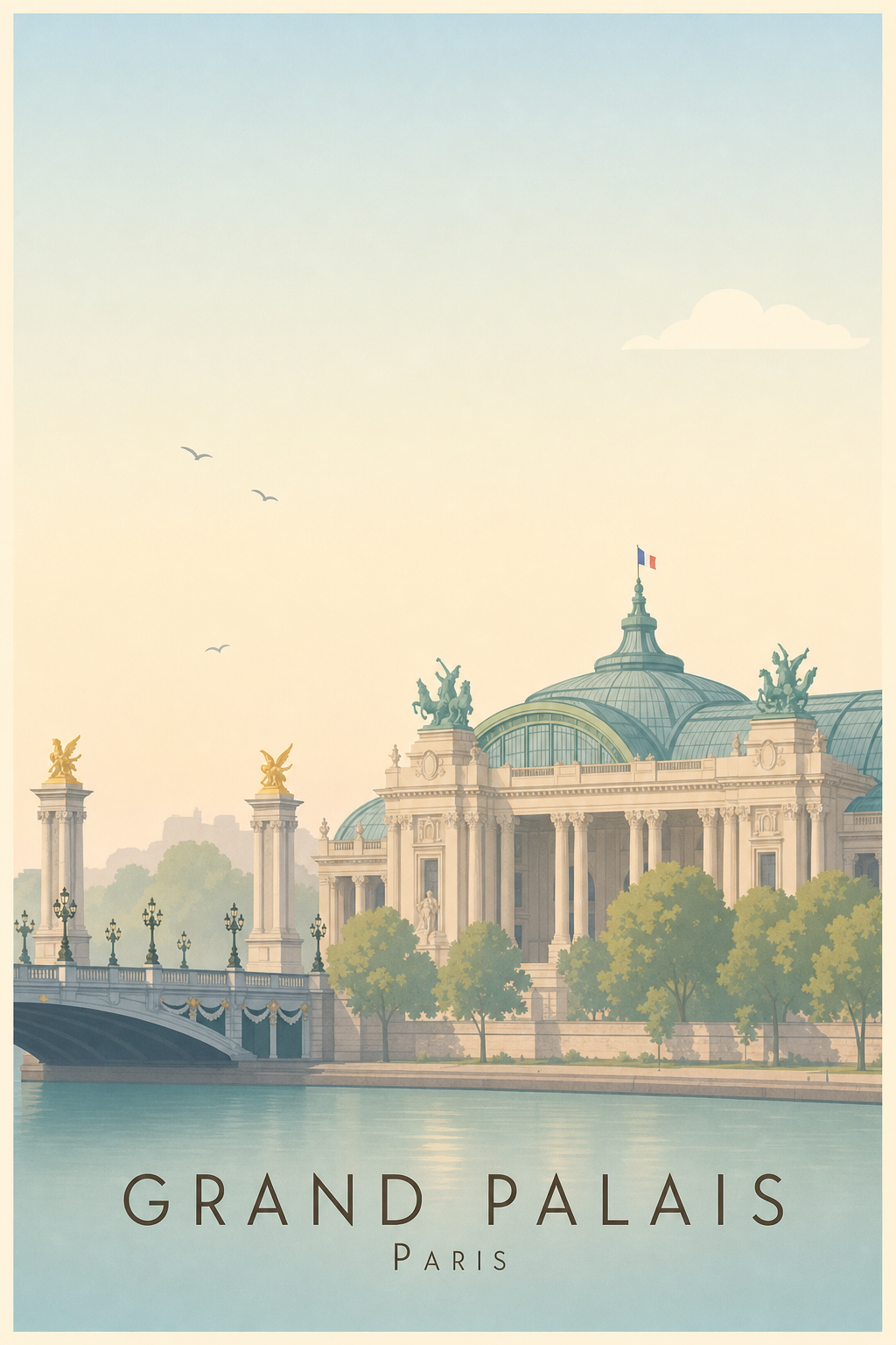 Affiche du Grand Palais