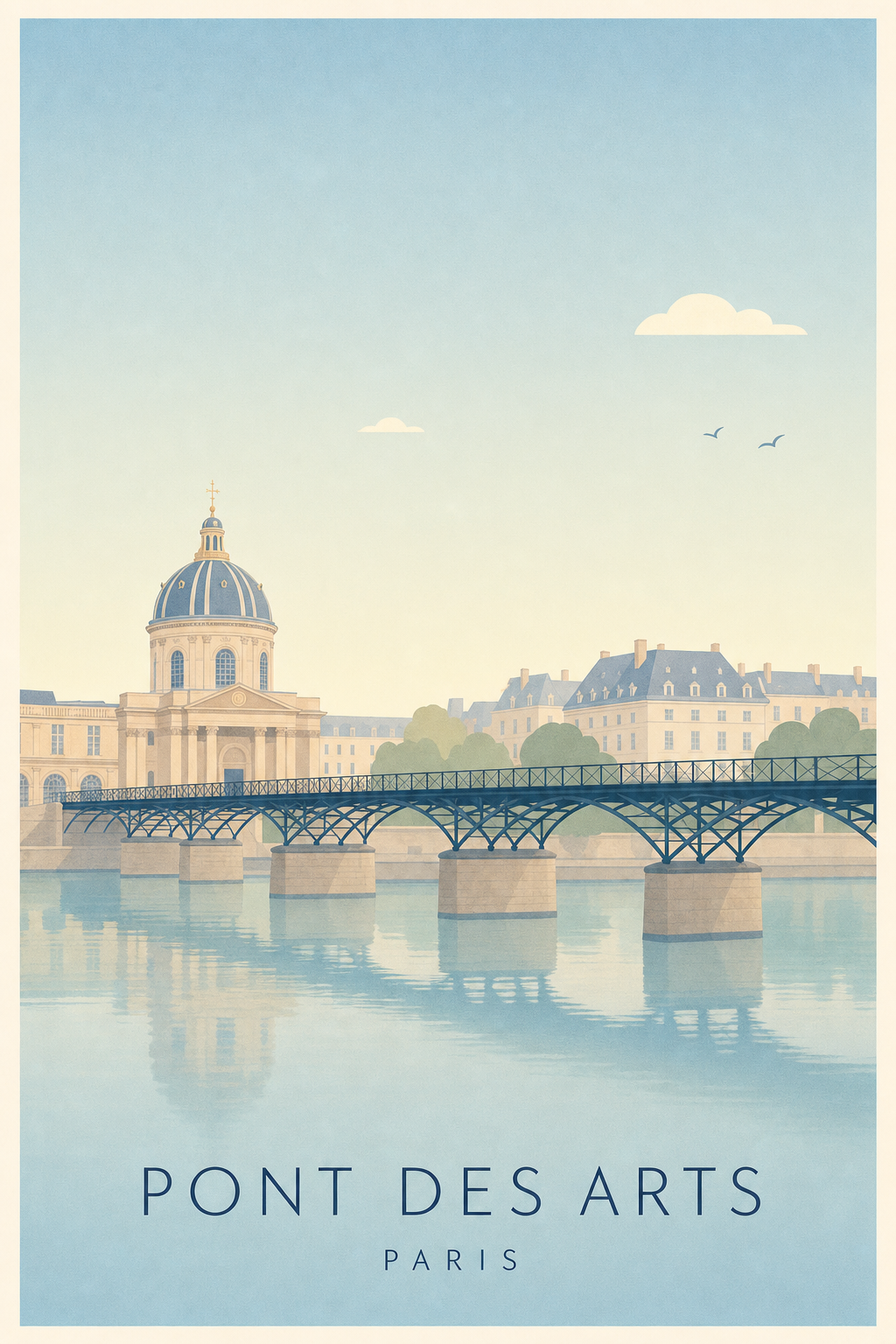 Affiche du Pont des Arts