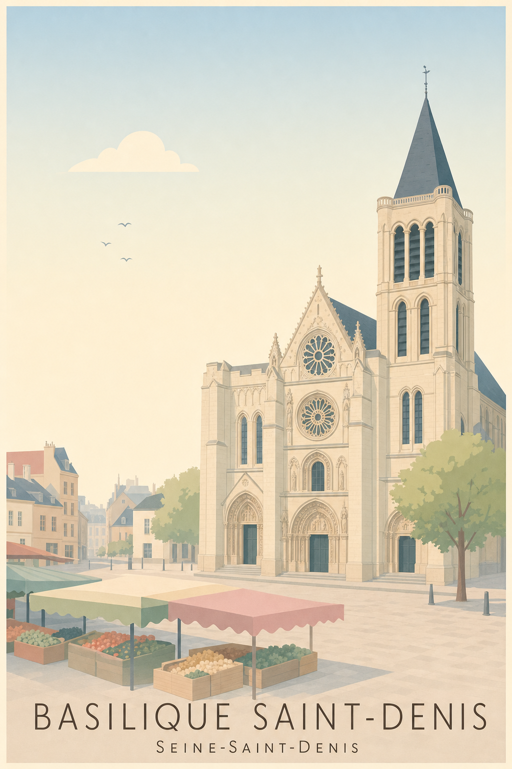 Affiche de la Basilique Saint-Denis