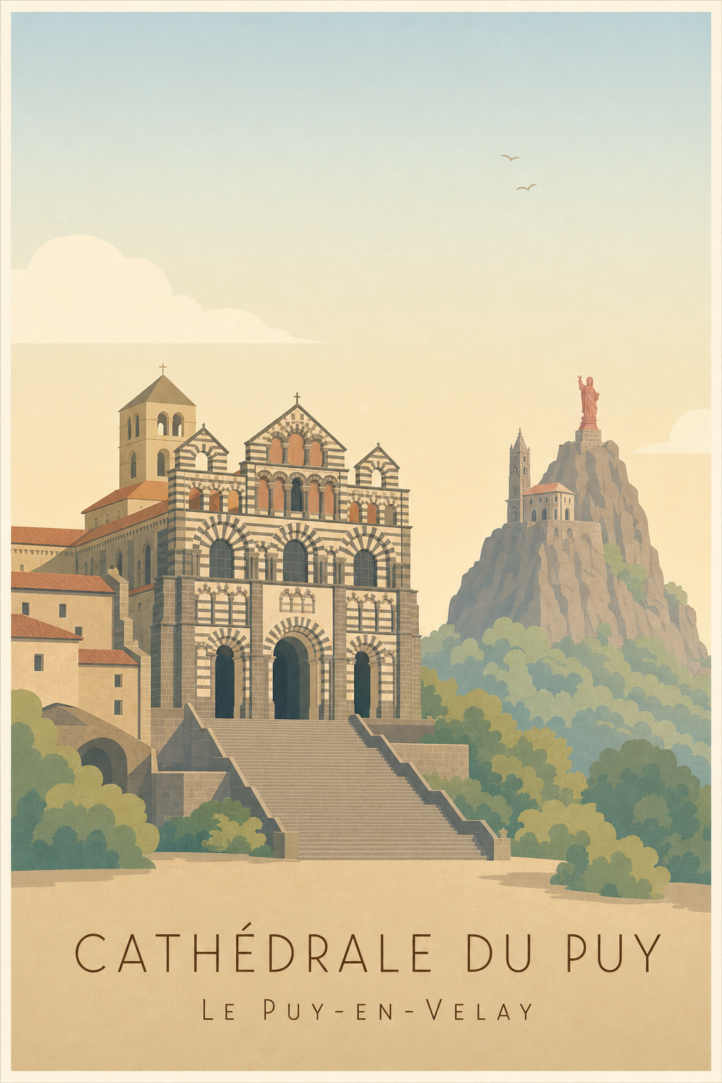 Affiche de la Cathédrale du Puy