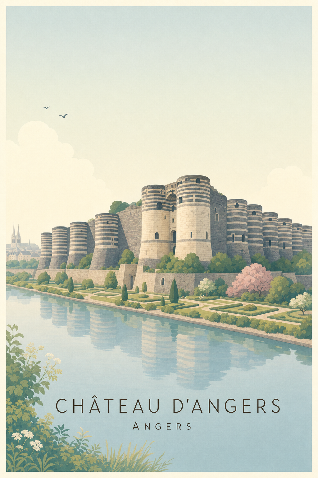 Affiche du Château d'Angers