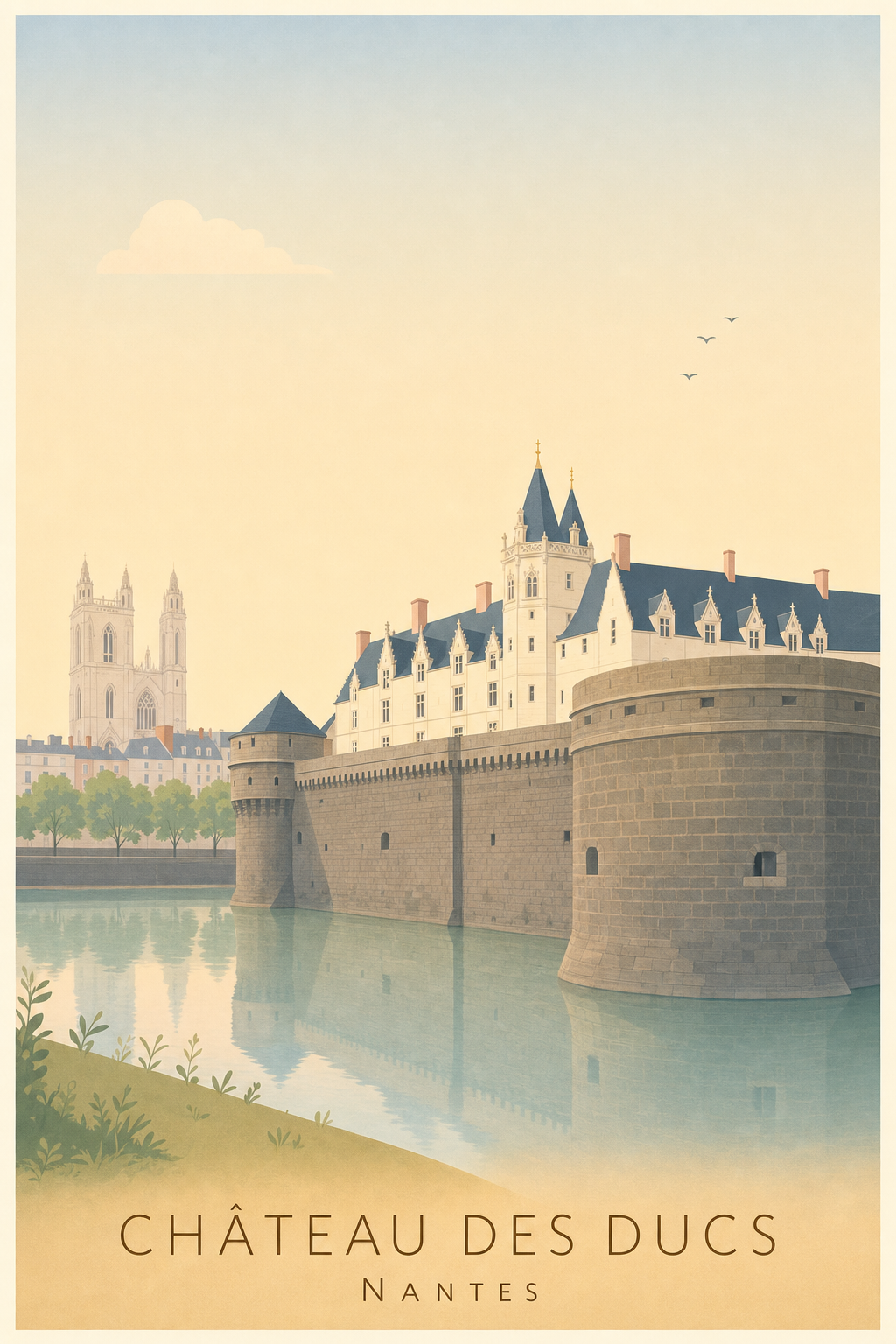 Affiche du Château des Ducs de Bretagne
