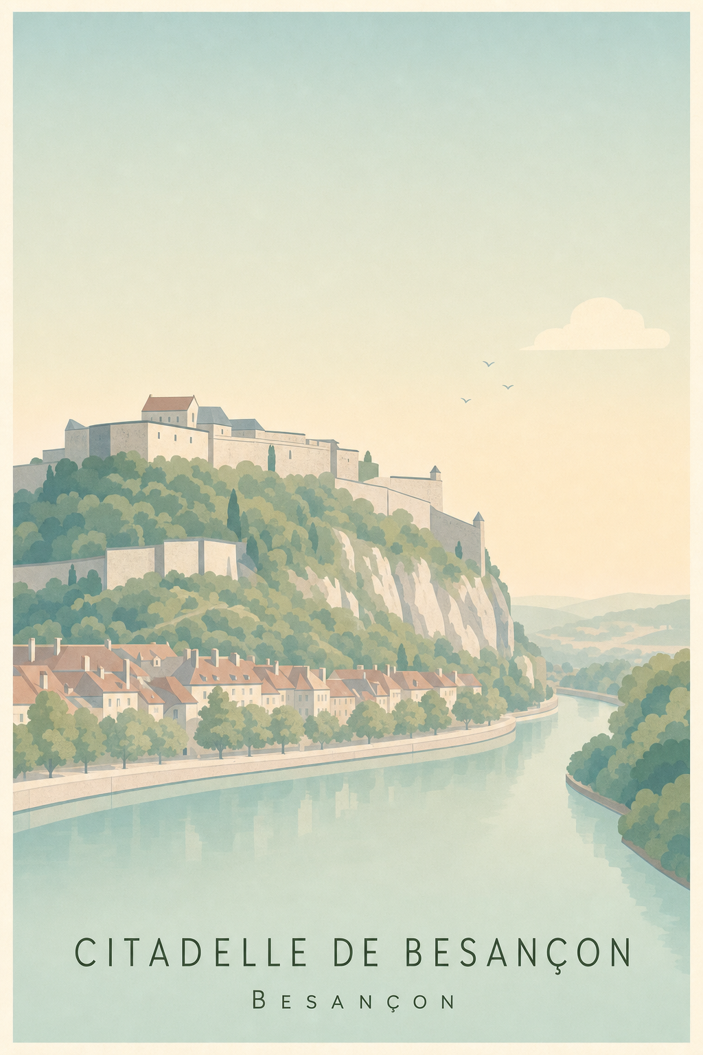 Affiche de la Citadelle de Besançon