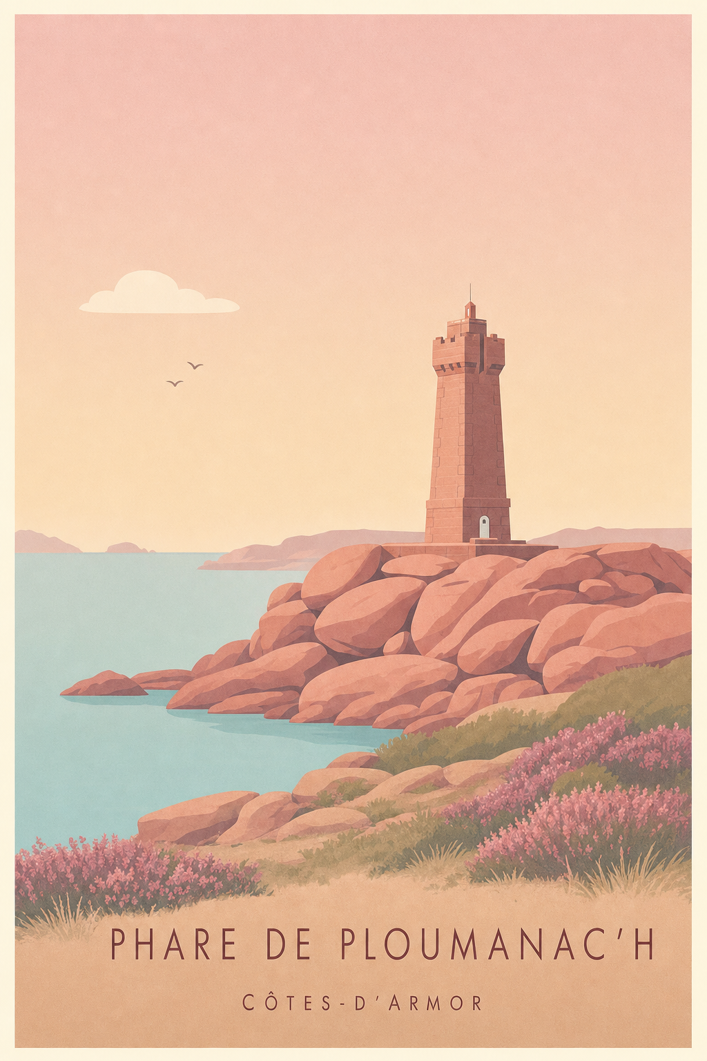 Affiche du Phare de Ploumanac'h