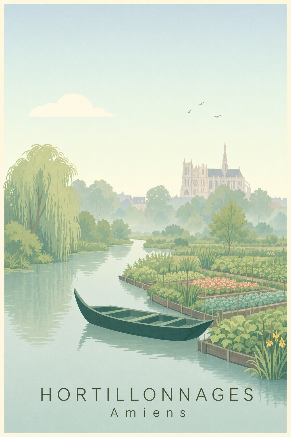 Affiche des Hortillonnages