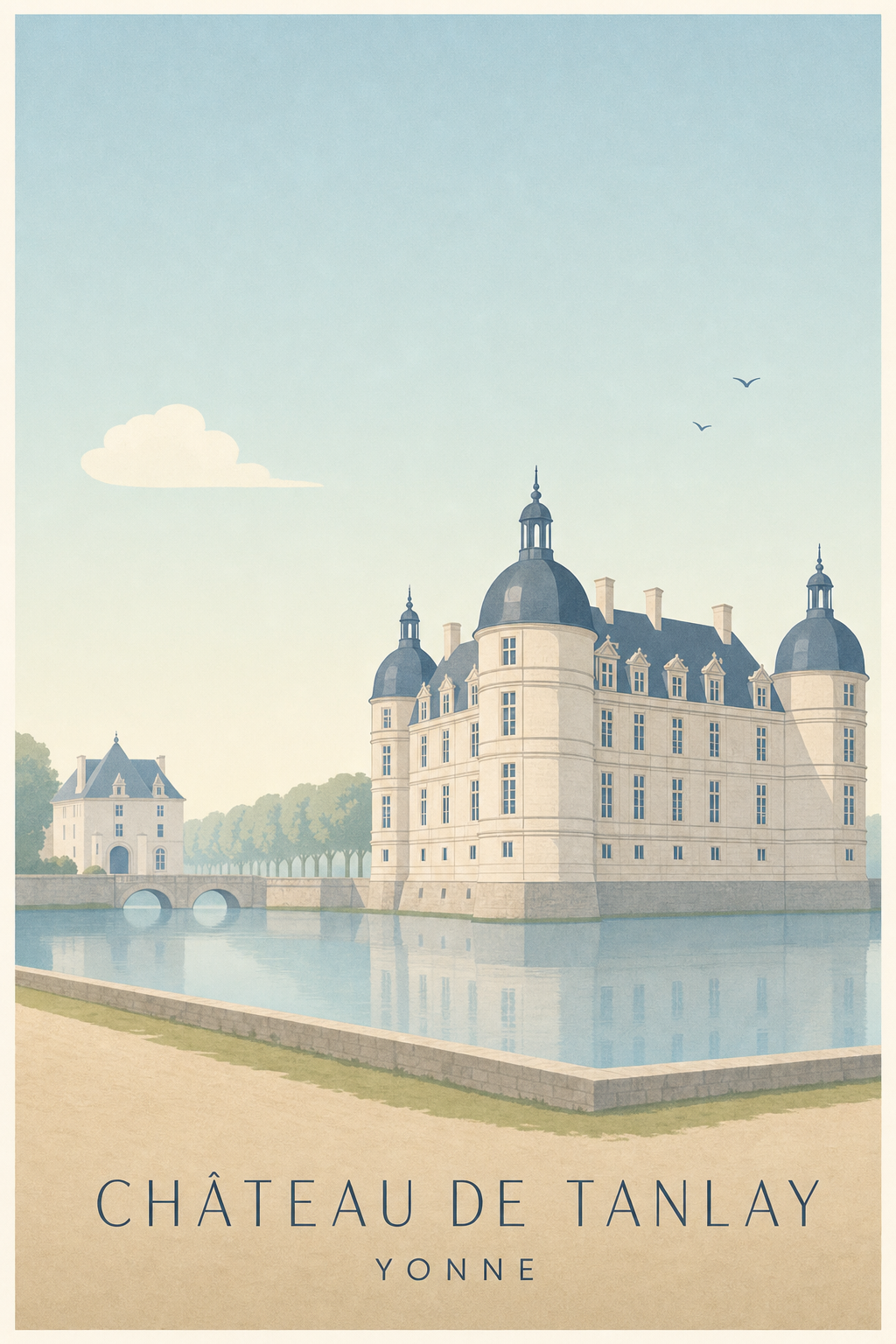 Affiche du Château de Tanlay