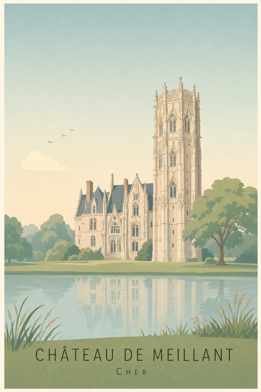 Affiche du Château de Meillant