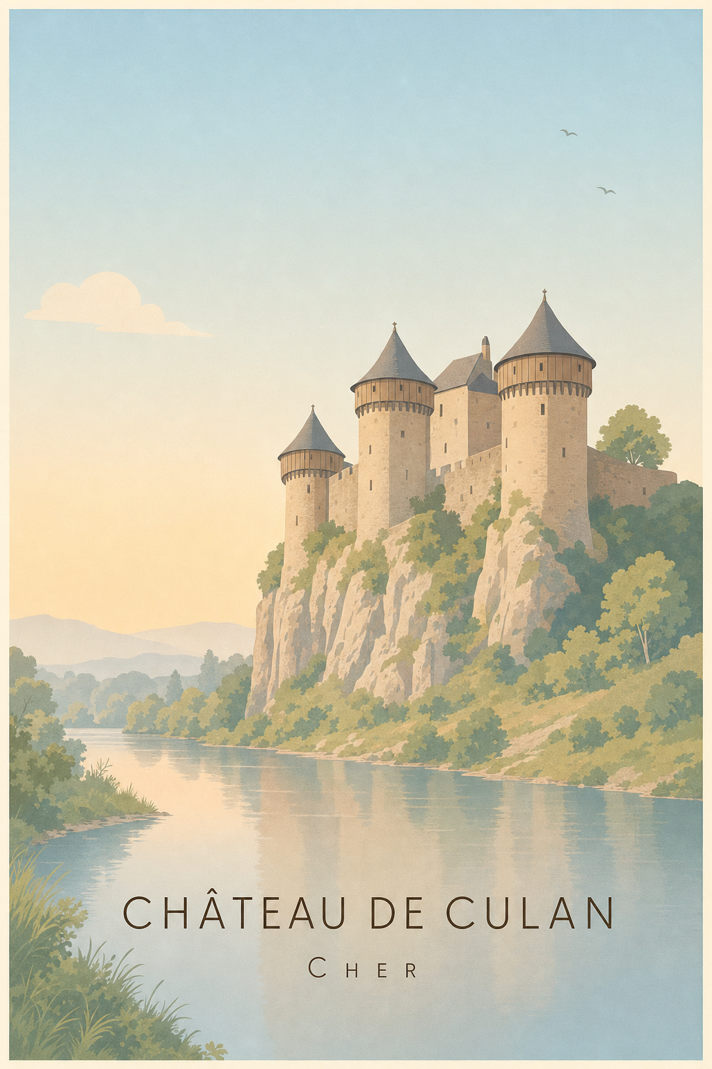 Affiche du Château de Culan