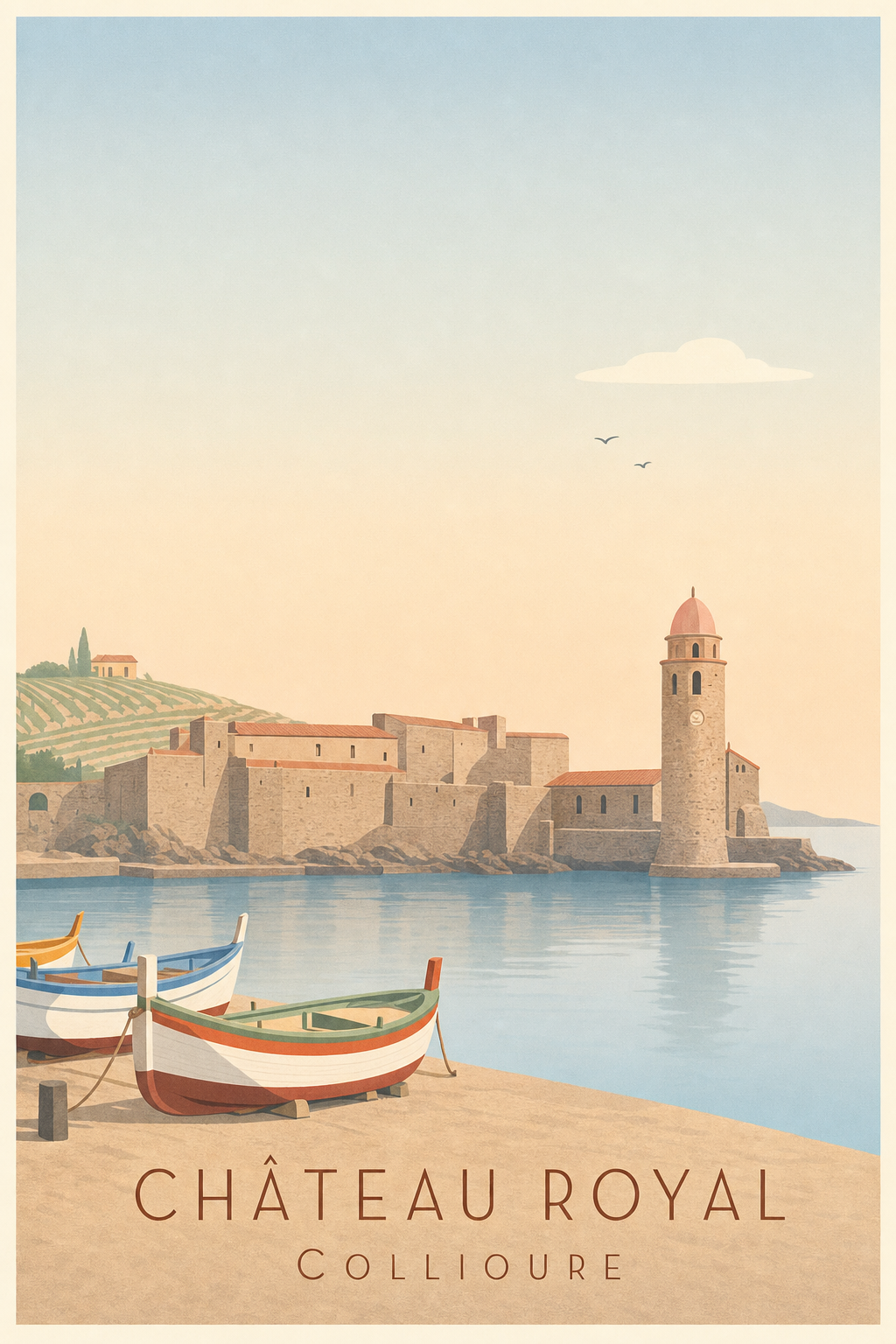 Affiche du Château Royal de Collioure