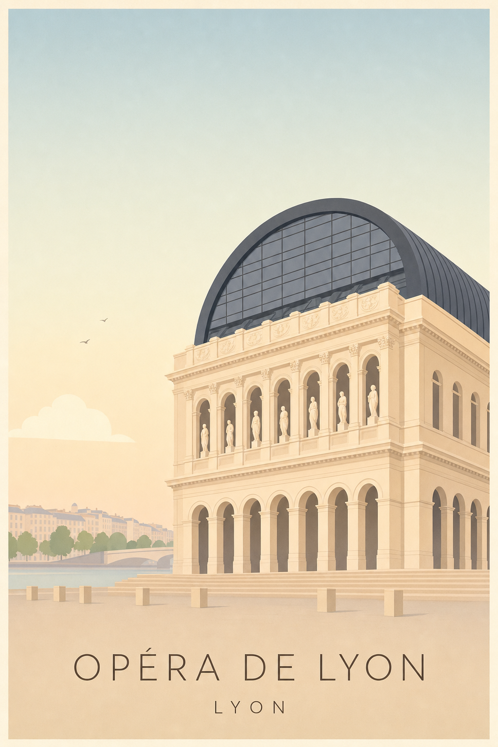 Affiche de l'Opéra de Lyon