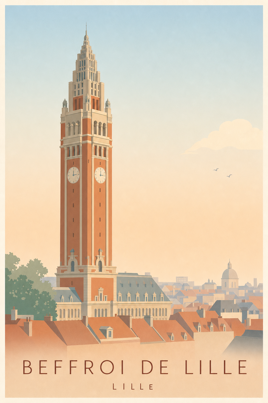 Affiche du Beffroi de Lille