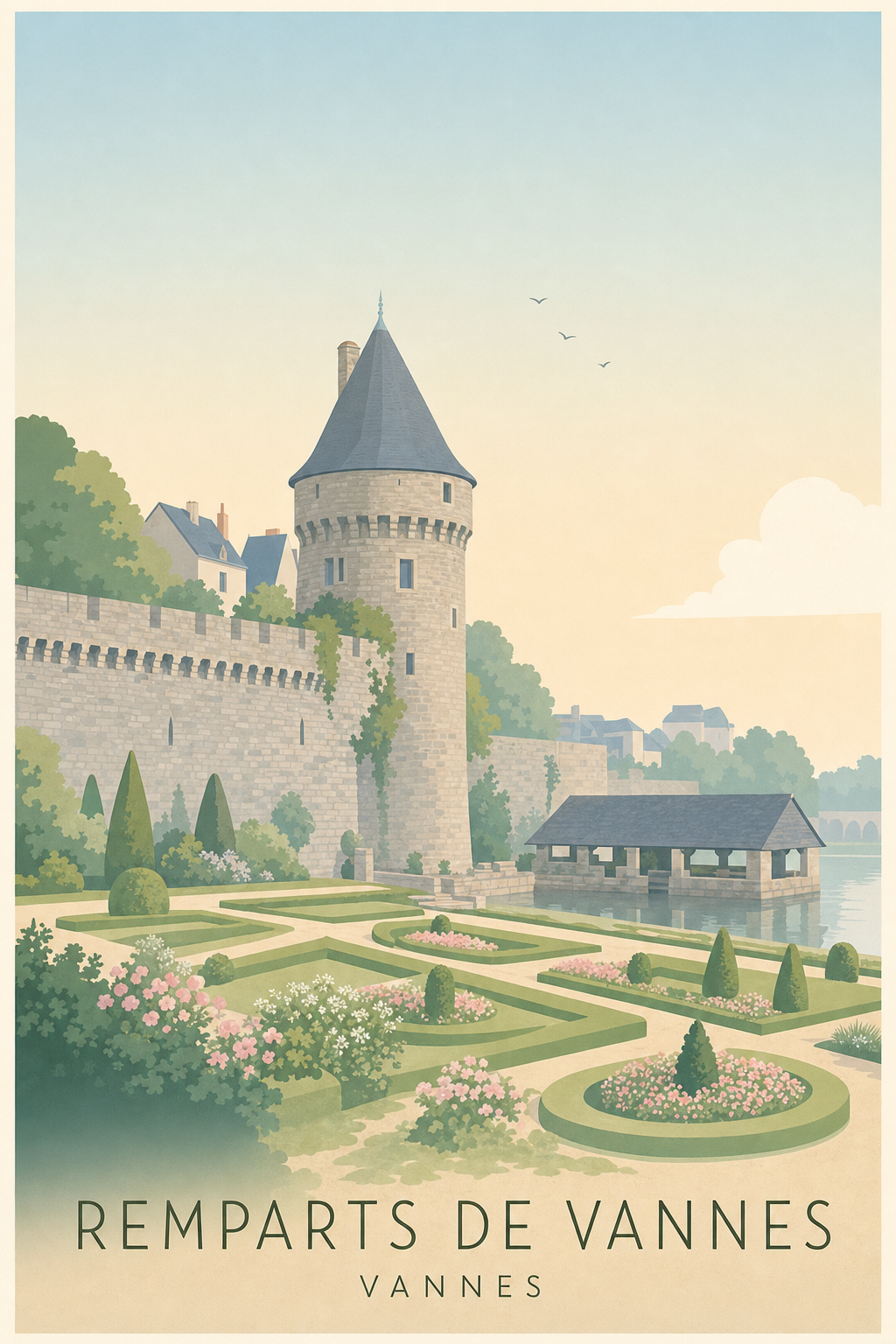 Affiche des Remparts de Vannes