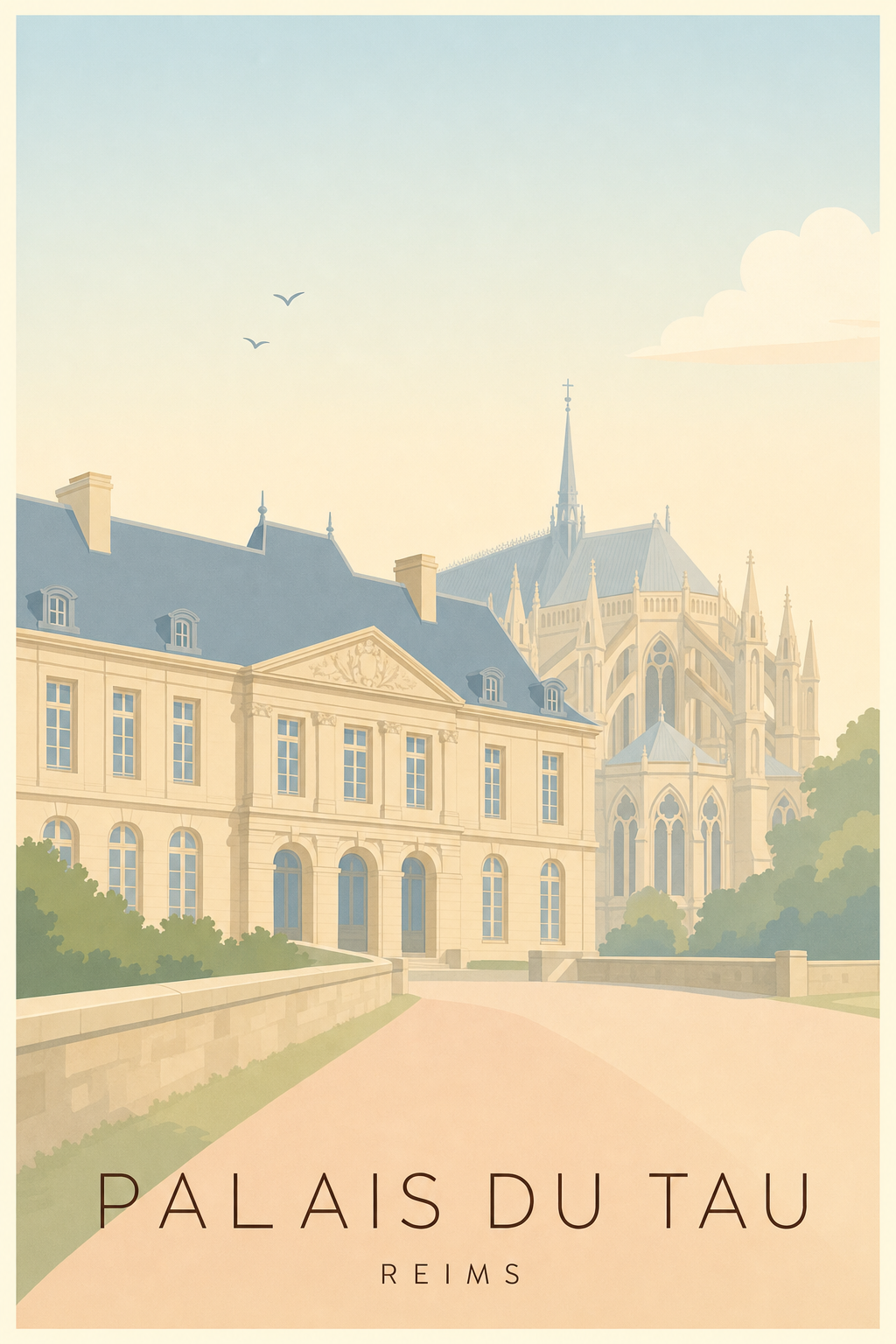 Affiche du Palais du Tau