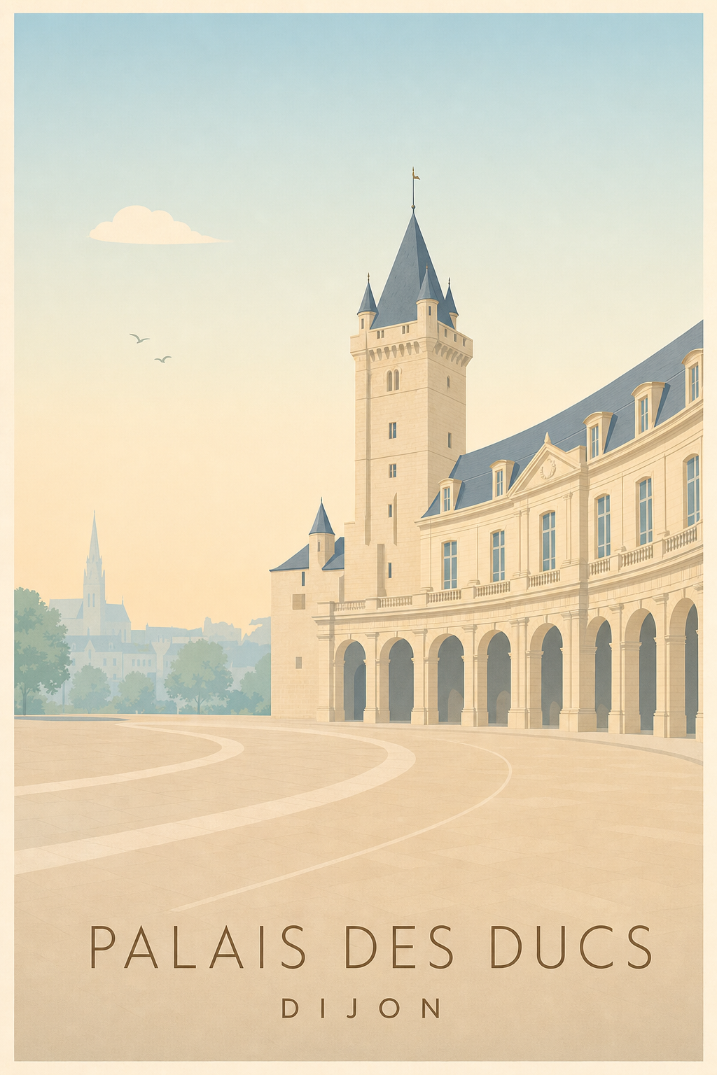 Affiche du Palais des Ducs