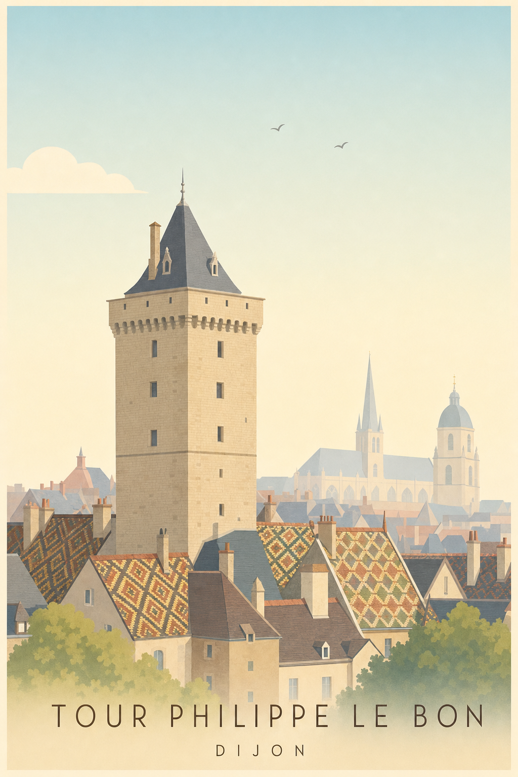 Affiche de la Tour Philippe le Bon