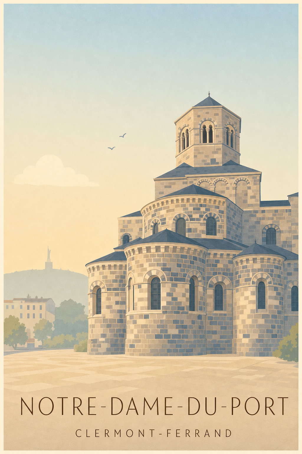 Affiche de la Basilique Notre-Dame-du-Port