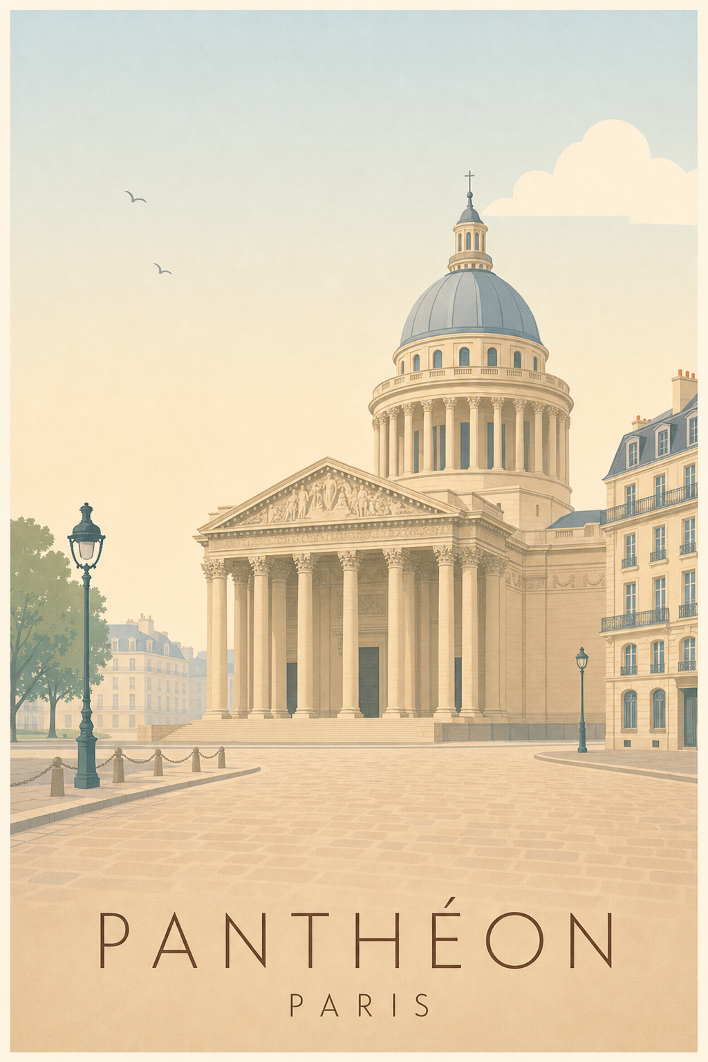 Affiche du Panthéon