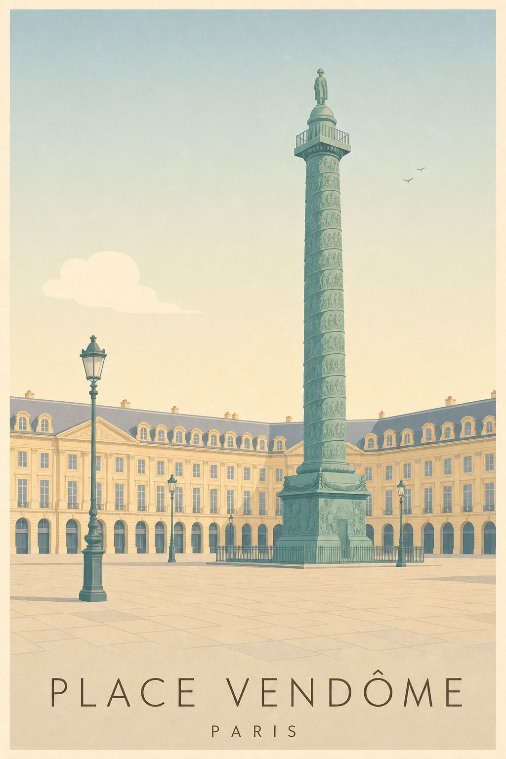 Affiche de la Place Vendôme