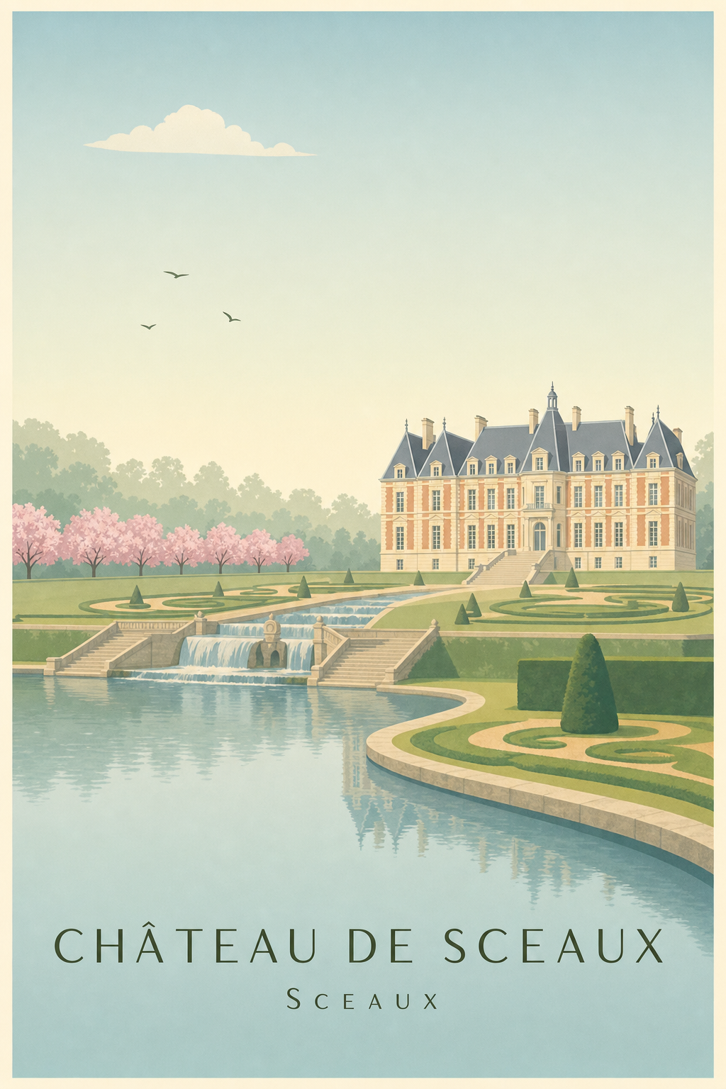 Affiche du Château de Sceaux