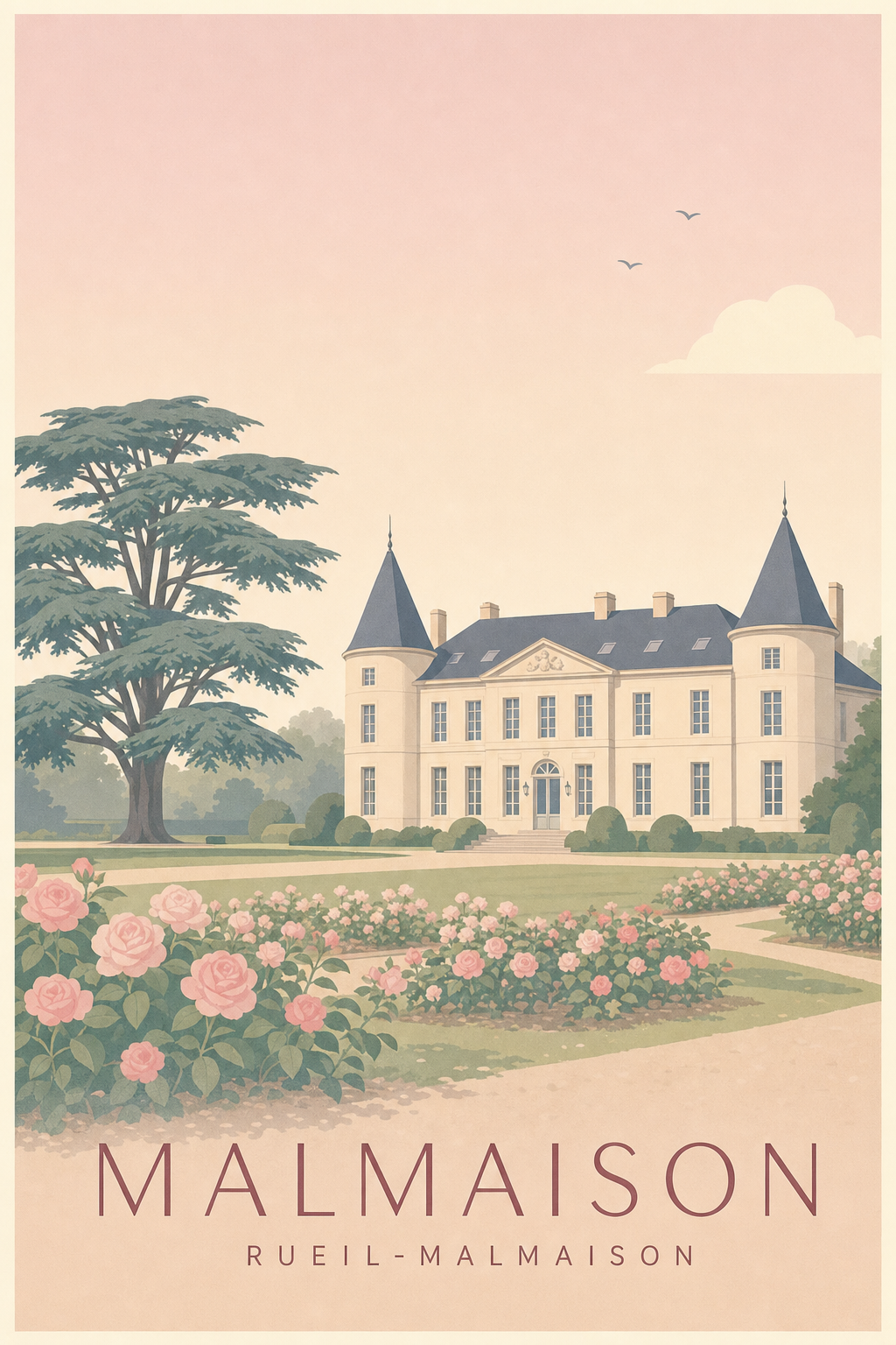 Affiche du Château de Malmaison