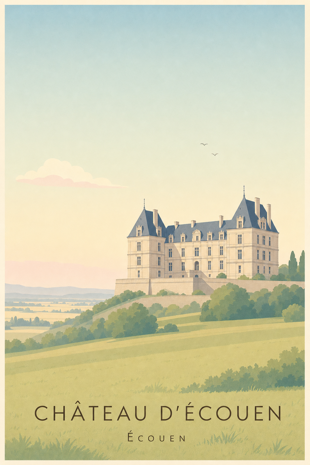 Affiche du Château d'Écouen