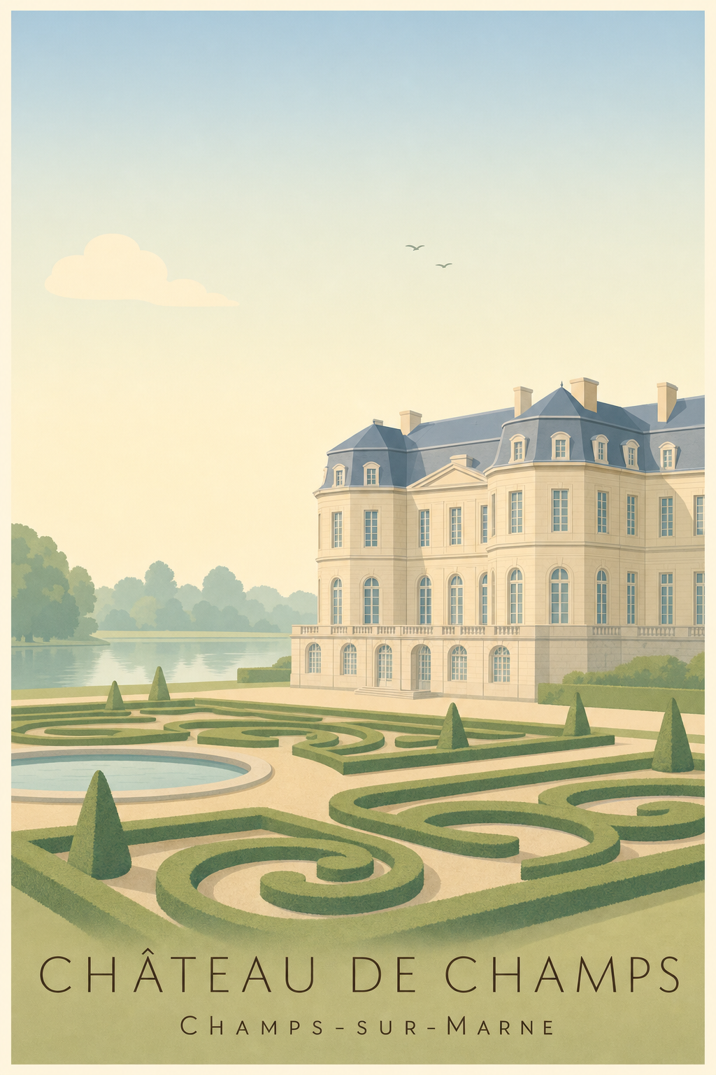 Affiche du Château de Champs-sur-Marne