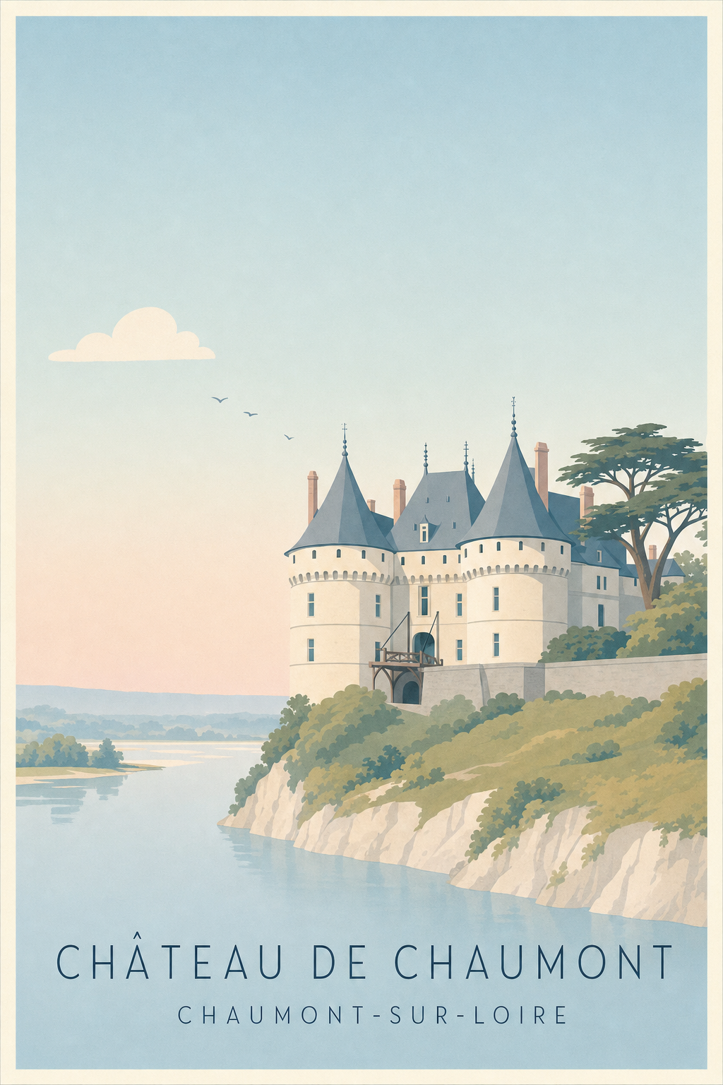 Affiche du Château de Chaumont