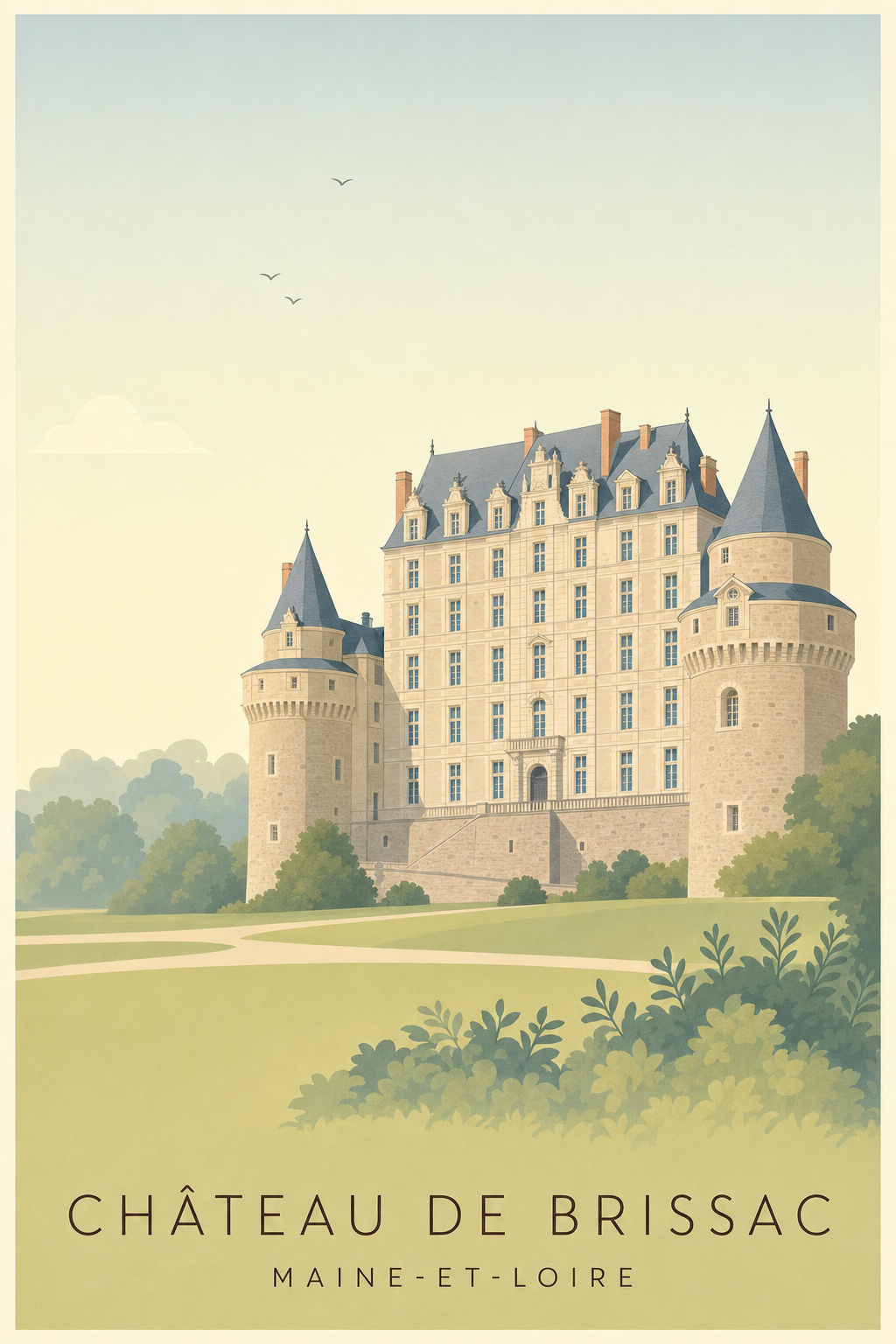 Affiche du Château de Brissac