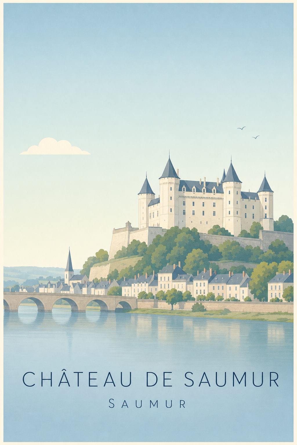 Affiche du Château de Saumur