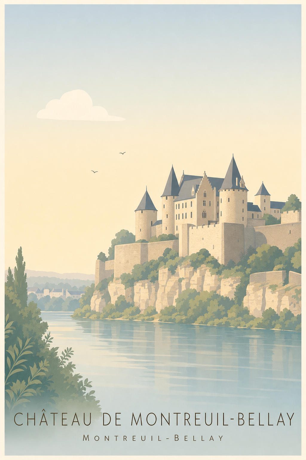 Affiche du Château de Montreuil-Bellay