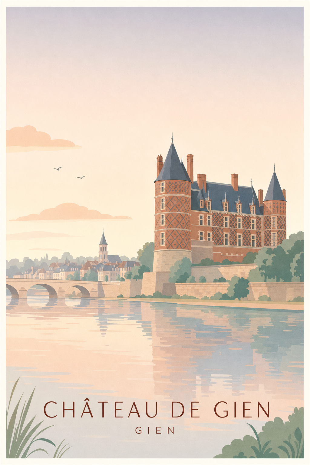 Affiche du Château de Gien